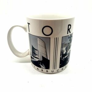 Starbucks White and Black Toronto Cityscape Mug